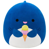 Squishmallows 20" Mav the Blue Shark Holding Ice Cream | Jazwares / Squishmallows Category