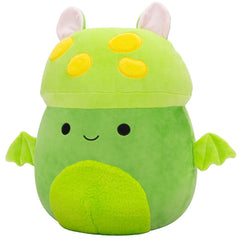 Squishmallows 14" Earling the Neon Green Mushroom Bat | Jazwares / Squishmallows Squad