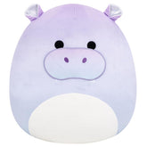 Squishmallows 14" Benedict the Purple Gradient Hippo with Sparkly Ears | Jazwares / Squishmallows Squad