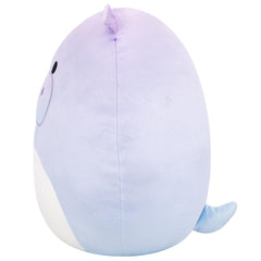 Squishmallows 14" Benedict the Purple Gradient Hippo with Sparkly Ears | Jazwares / Squishmallows Squad