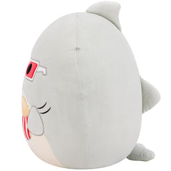 Squishmallows 16" Gordon the Grey Shark with 3D Glasses | Jazwares / Squishmallows Squad