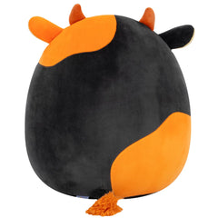 Squishmallows 14" Jefferson the Black and Orange Cow | Jazwares / Squishmallows Squad