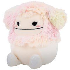 Squishmallows 5" Zaylee the White Bigfoot with Rainbow Mane | Jazwares / Squishmallows Squad
