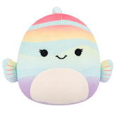Squishmallows 5" Canda the Rainbow Striped Fish | Jazwares / Squishmallows Squad
