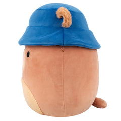Squishmallows 12" Stokely the Brown Kodiak Bear with Bucket Hat | Jazwares / Squishmallows Squad