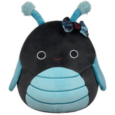 Squishmallows 14" Celie the Teal and Black Grasshopper with Bow | Jazwares / Squishmallows Category| Squad