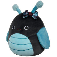 Squishmallows 14" Celie the Teal and Black Grasshopper with Bow | Jazwares / Squishmallows Category| Squad
