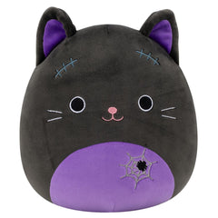 Squishmallows 8" Autumn the Black Cat with Purple Belly | Jazwares / Squishmallows Squad
