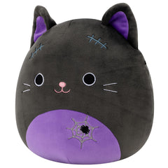 Squishmallows 8" Autumn the Black Cat with Purple Belly | Jazwares / Squishmallows Squad