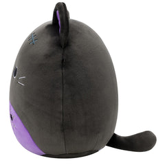 Squishmallows 8" Autumn the Black Cat with Purple Belly | Jazwares / Squishmallows Squad