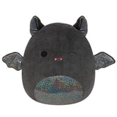 Squishmallows 8" Emily the Black Bat with Sparkly Belly | Jazwares / Squishmallows Squad