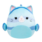 Squishmallows 20" Melinda the Blue Striped Cat Fish | Jazwares / Squishmallows Category| Squad