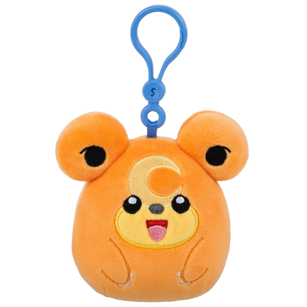Squishmallows 3.5-Inch Pokémon Teddiursa Clip | Jazwares / Squishmallows Category