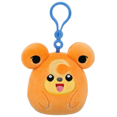 Squishmallows 3.5-Inch Pokémon Teddiursa Clip | Jazwares / Squishmallows Category