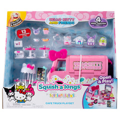 Squish-a-longs Hello Kitty Cafe Truck Playset | Jazwares / Squishmallows Brand