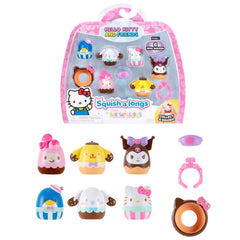 Squish-a-longs Hello Kitty and Friends Ice Cream 6-Pack | Jazwares / Squishmallows Category| Brand