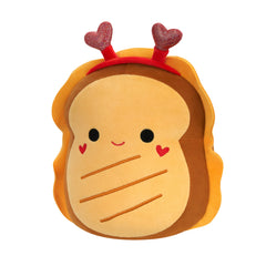 Squishmallows 8" Lil Gouda the Grilled Cheese with Heart Headband | Jazwares / Squishmallows Squad