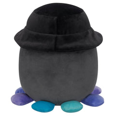 Squishmallows 8" Yoko the Charcoal Grey Octopus with Bucket Hat | Jazwares / Squishmallows Squad