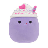 Squishmallows 5" Cheksa the Purple Valentine's Day Drink | Jazwares / Squishmallows Squad
