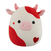 Squishmallows 12" Idris the Red and Off-White Cow | Jazwares / Squishmallows Squad