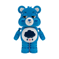 Care Bears Grumpy Bear Building Set - 7-Inch Buildable Articulated Fig / Squishmallows Brand