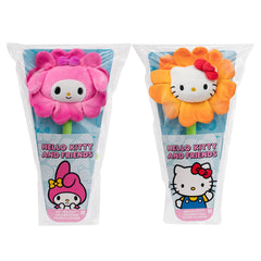 Hello Kitty and Friends 14" Plush Flower 2-Pack - Hello Kitty & My Melody | Jazwares / Squishmallows Category