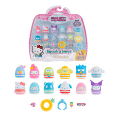 Squish-a-longs Hello Kitty and Friends Pool Party 12-Pack | Jazwares / Squishmallows Category| Brand