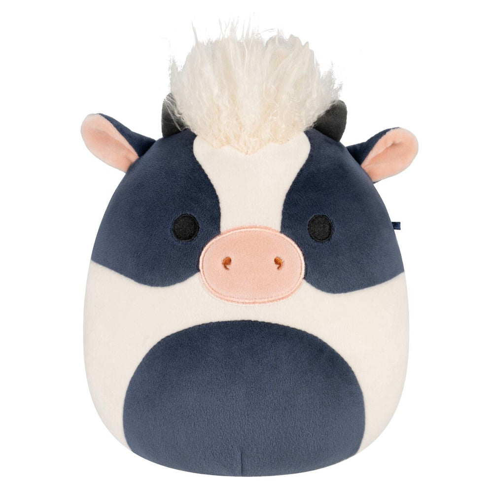 Squishmallows 8" Dill the Black and White Cow with Shaggy Hair | Jazwares / Squishmallows Category| Squad
