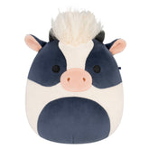Squishmallows 8" Dill the Black and White Cow with Shaggy Hair | Jazwares / Squishmallows Category| Squad