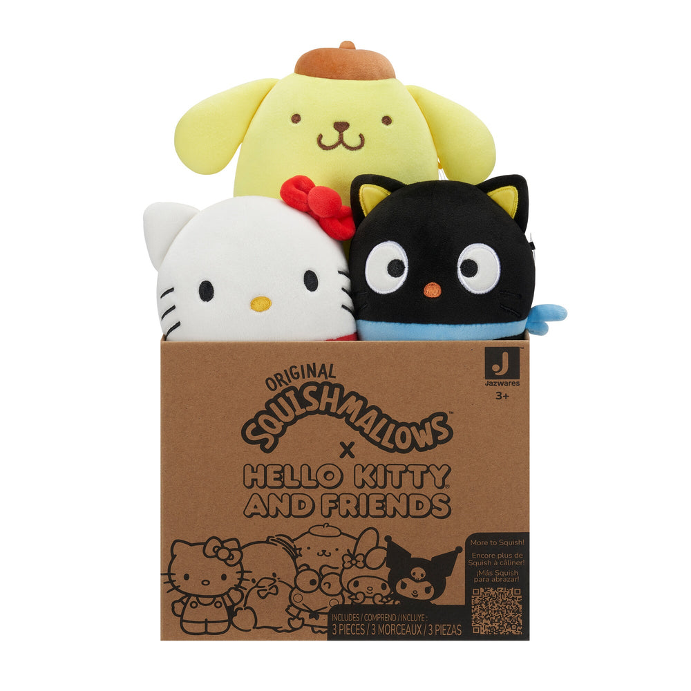 Hello Kitty and Friends 5" Squishmallows Mystery 3-Pack | Jazwares / Squishmallows Category| Brand