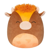 Squishmallows 10" Quinick the Dark Brown Spotted Cow | Jazwares / Squishmallows Squad