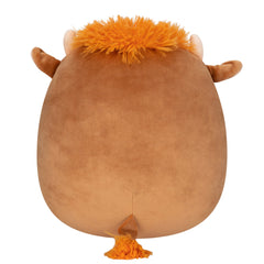 Squishmallows 10" Quinick the Dark Brown Spotted Cow | Jazwares / Squishmallows Squad