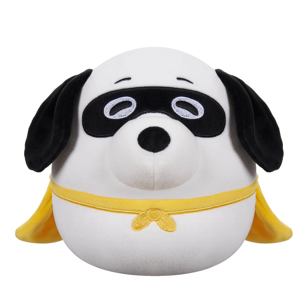 Squishmallows Peanuts 8-Inch Superhero Snoopy Plush | Jazwares / Squishmallows Brand| Squad