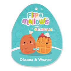 8" Oksana & Weaver FlipAMallows | Jazwares / Squishmallows Category
