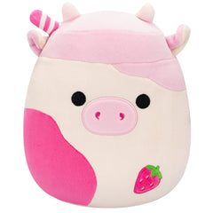Squishmallows 8" Select Series Caedyn the Strawberry Milk Scented Cow | Jazwares / Squishmallows   Category