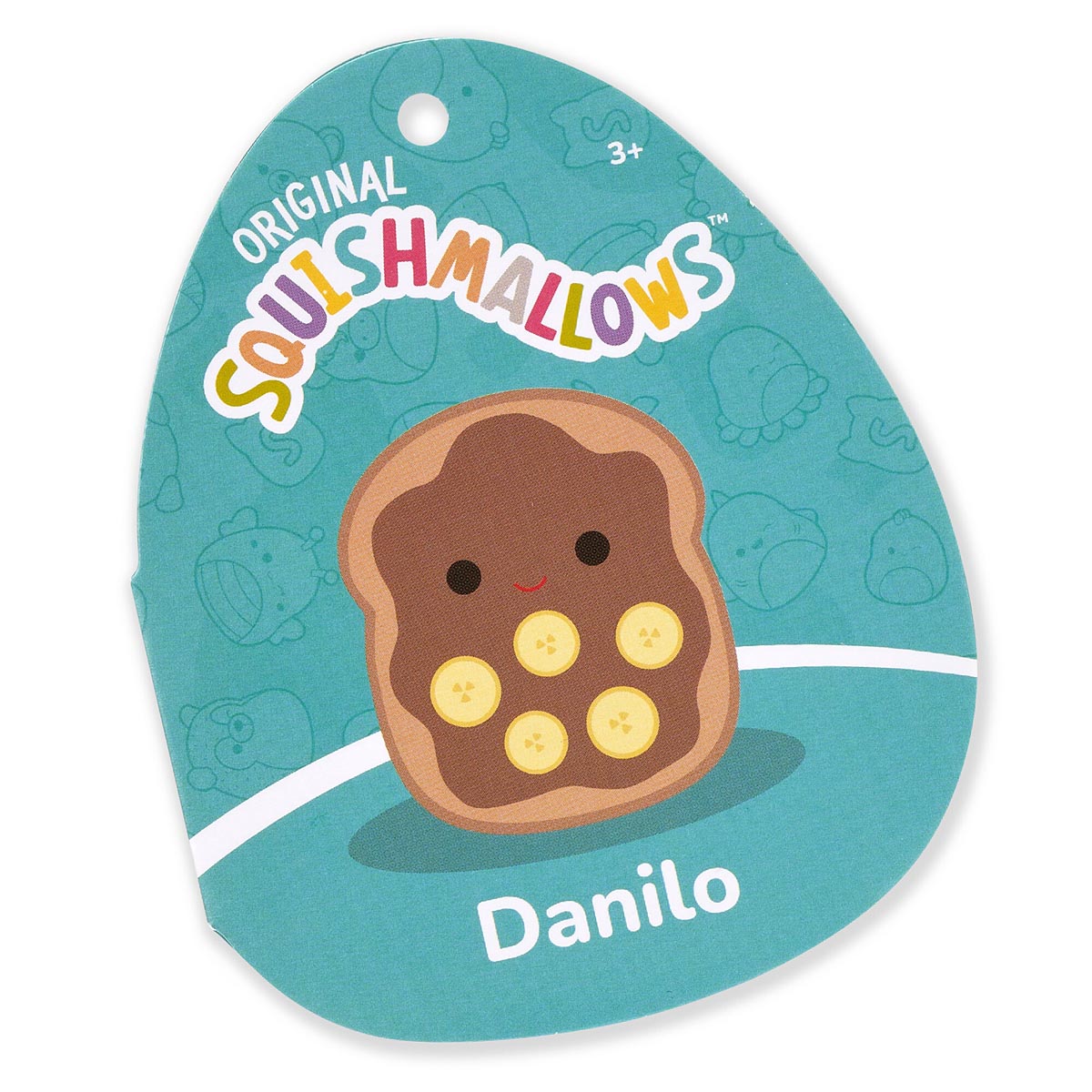 Squishmallows 8" Danilo the Chocolate Banana Toast | Jazwares / Squishmallows   Squad