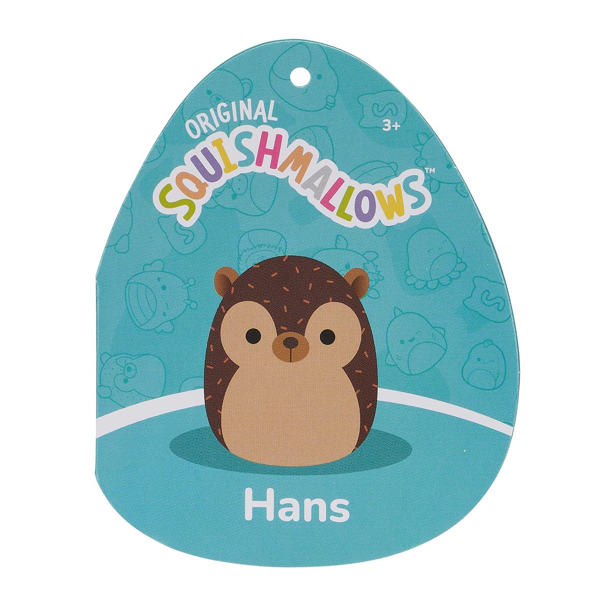 Squishmallows 14" Hans the Brown Hedgehog | Jazwares / Squishmallows   Squad