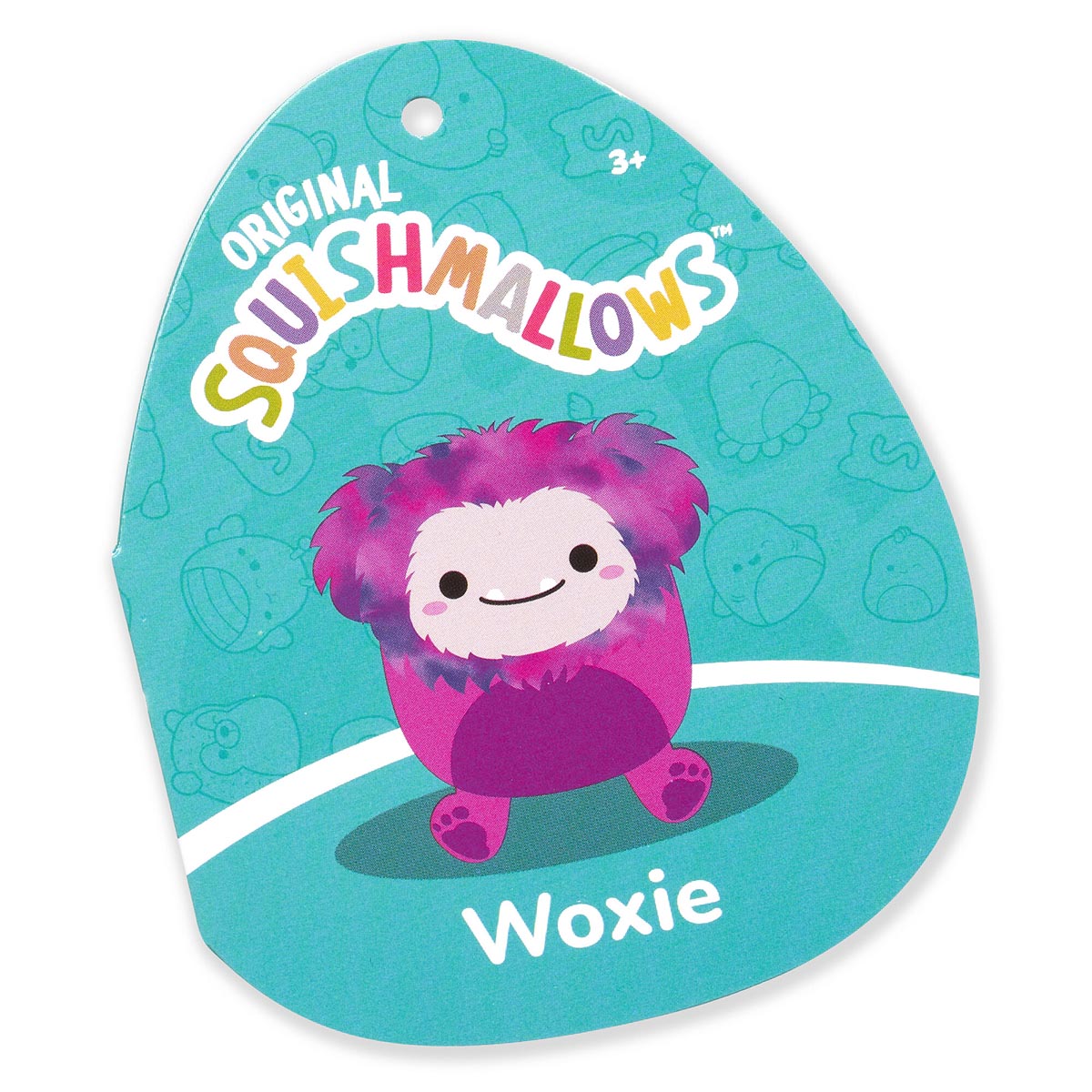 Squishmallows 14" Woxie Magenta Bigfoot | Jazwares / Squishmallows   Squad