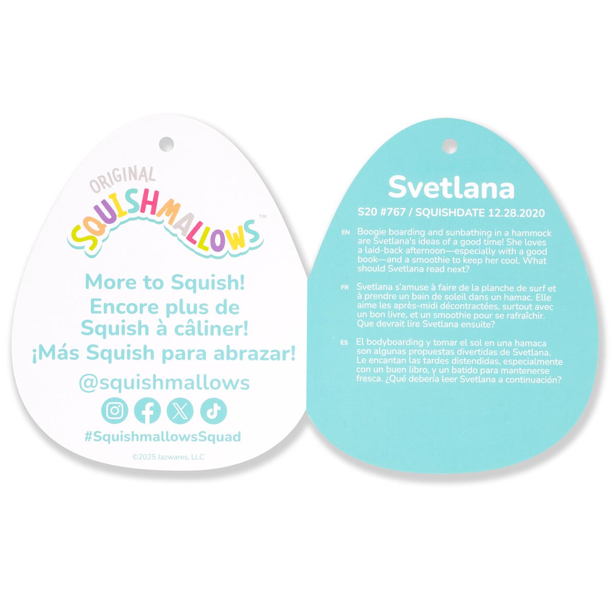 Squishmallows 20" Svetlana the Teal Caticorn Mermaid | Jazwares / Squishmallows   Category|  Squad