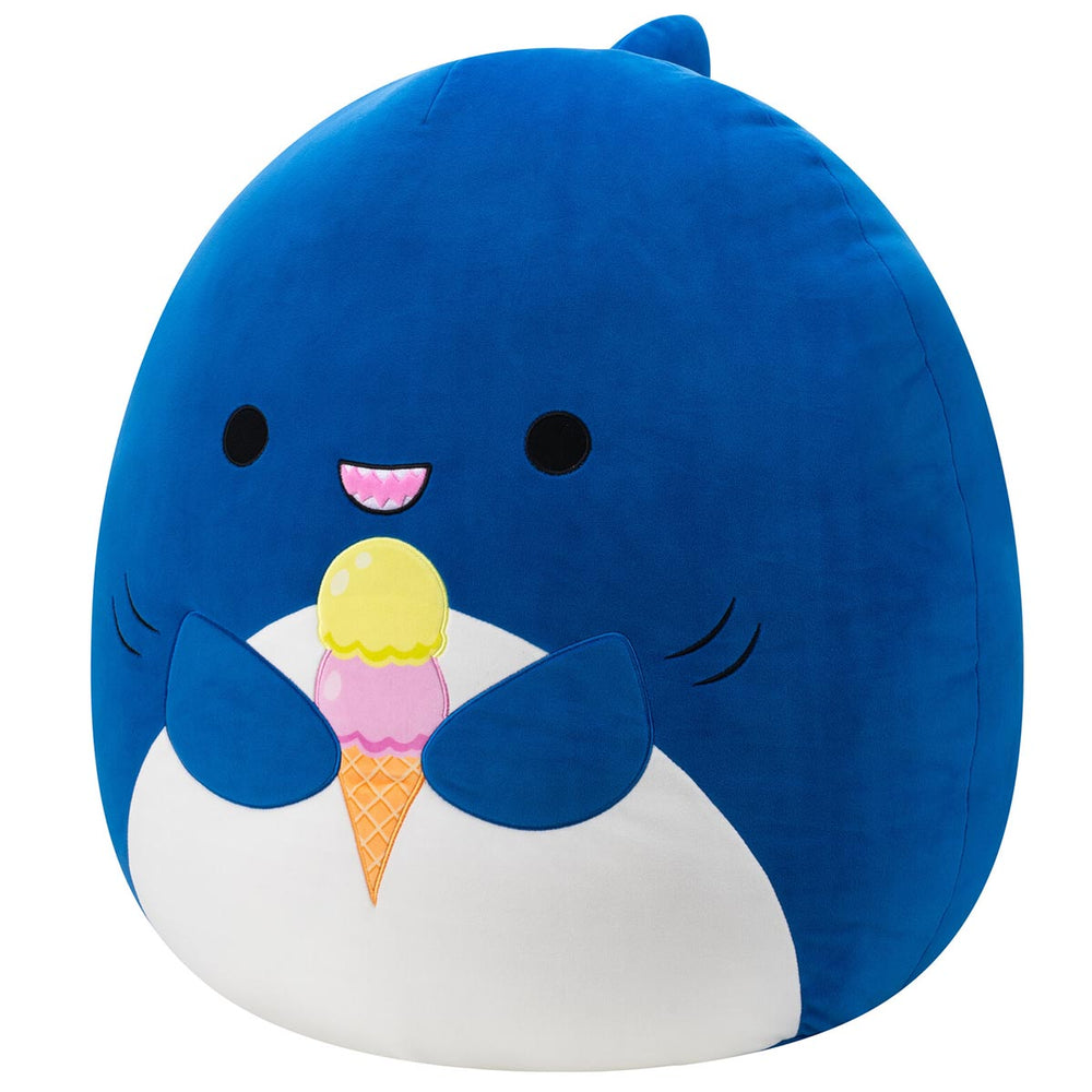 Squishmallows 20" Mav the Blue Shark Holding Ice Cream | Jazwares / Squishmallows   Category
