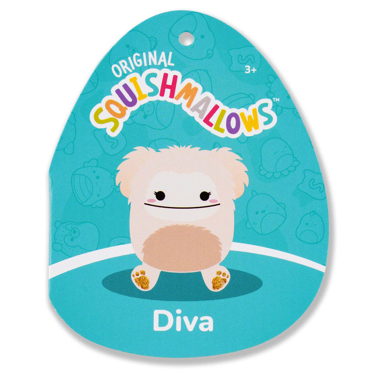 Squishmallows 12" Diva the Cream Bigfoot | Jazwares / Squishmallows   Squad