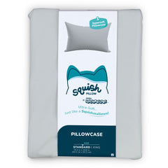 SquishPillow Pillow Case Light Slumber Grey | Jazwares / Squishmallows   Category