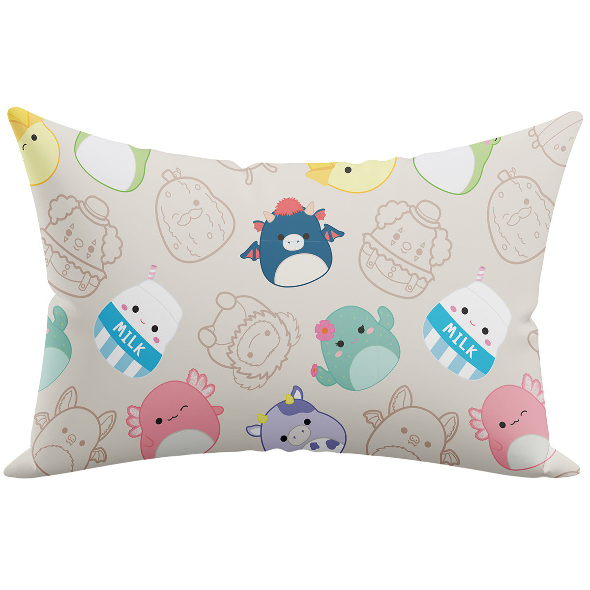 SquishPillow Pillow Case Restie Besties | Jazwares / Squishmallows   Category