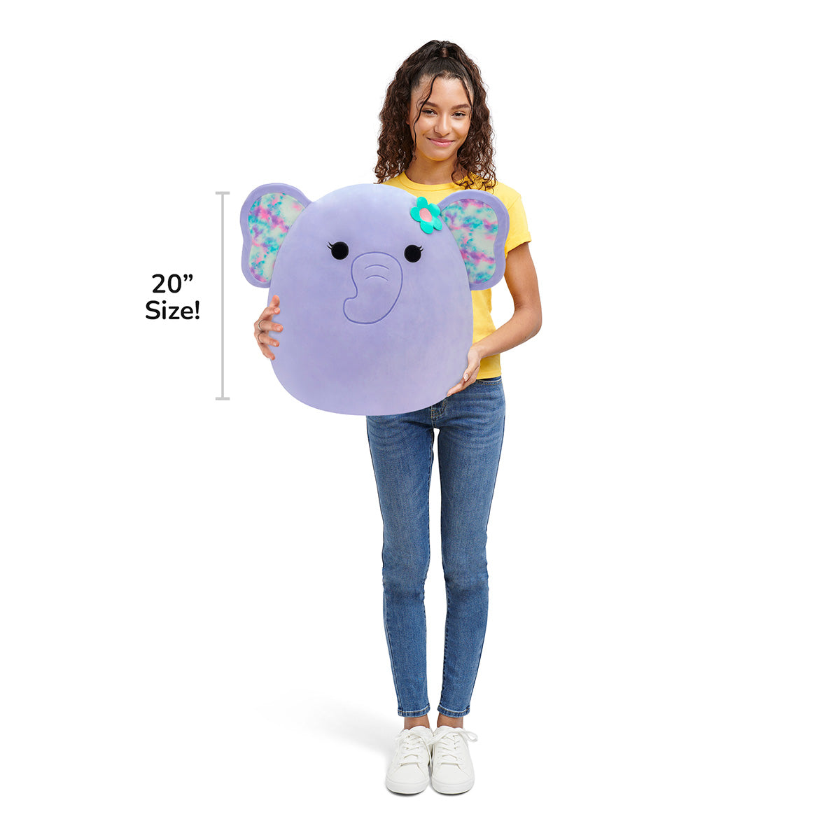 Squishmallows 20" Anjali the Purple Elephant | Jazwares / Squishmallows   Category|  Squad