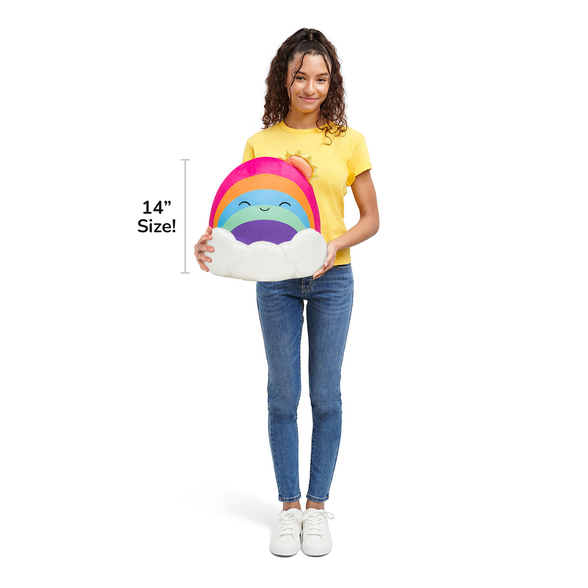 Squishmallows 14" Belina the Rainbow Cloud | Jazwares / Squishmallows   Category