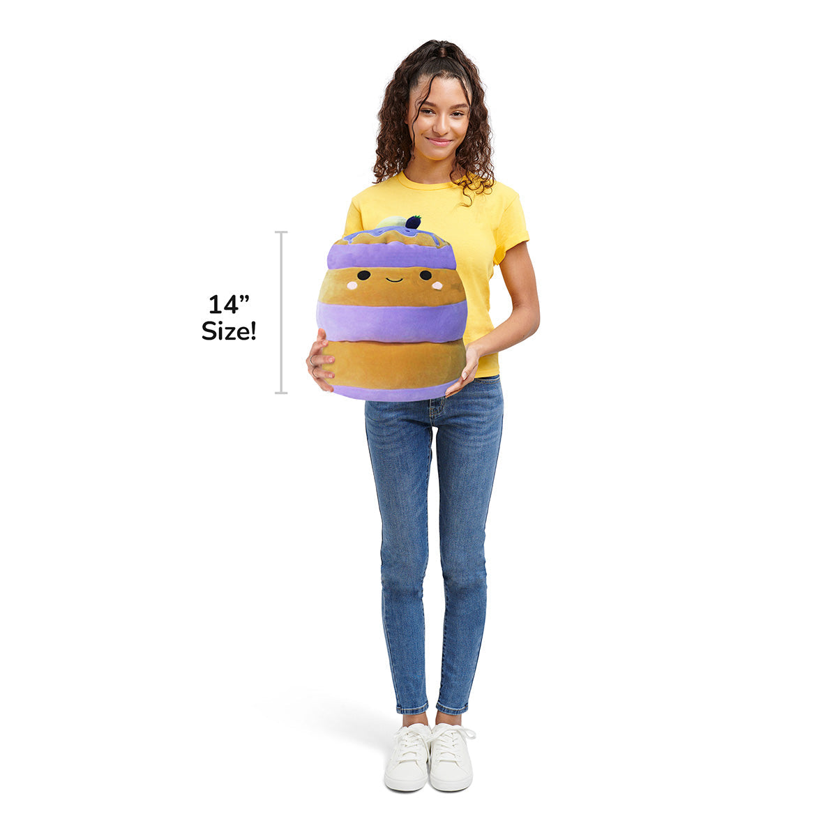 Squishmallows 14" Paden the Blueberry Pancakes | Jazwares / Squishmallows   Squad