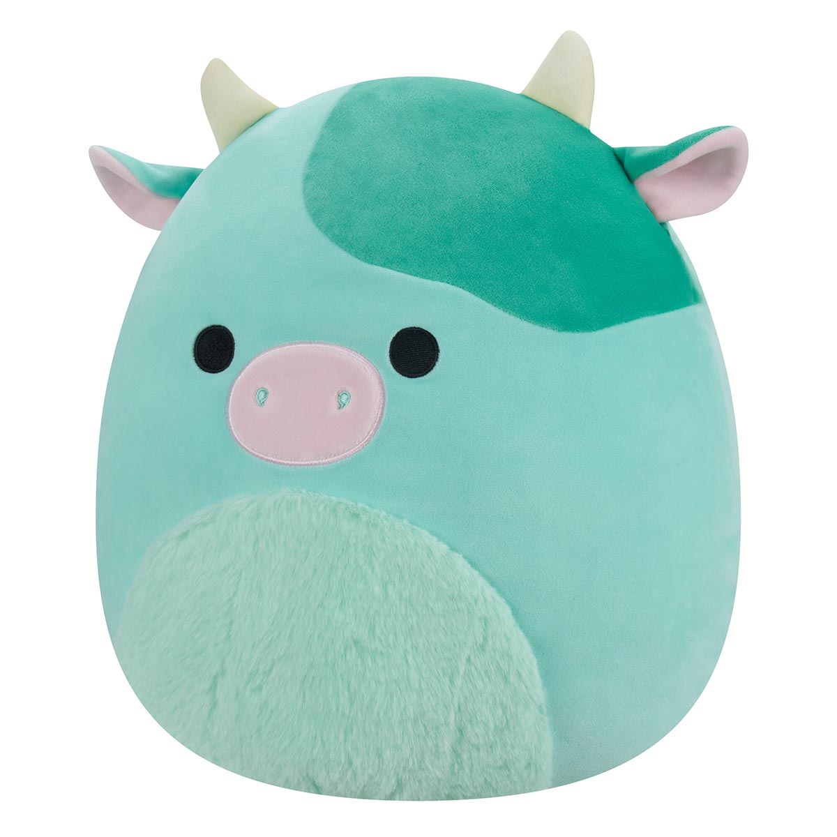 Squishmallows 14" Seamus the Green Cow with Fuzzy Belly | Jazwares / Squishmallows   Squad