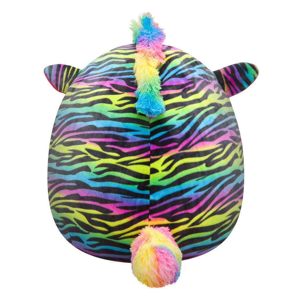 Squishmallows 14" Safiyah the Rainbow Zebra | Jazwares / Squishmallows   Squad
