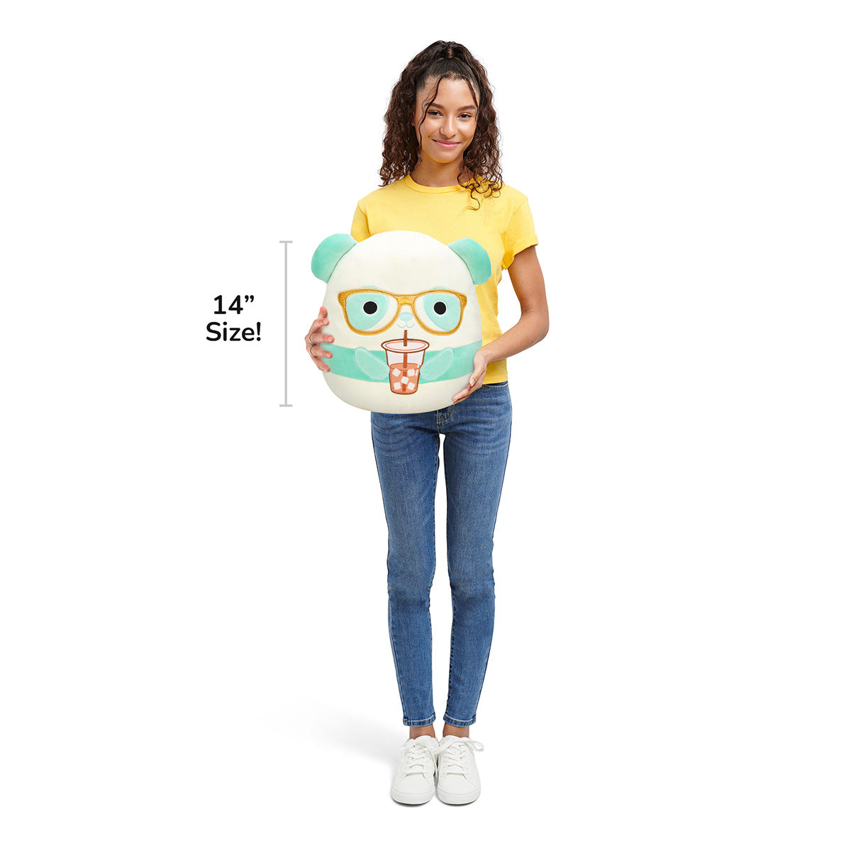 Squishmallows 14" Sissy the Teal Panda | Jazwares / Squishmallows   Squad