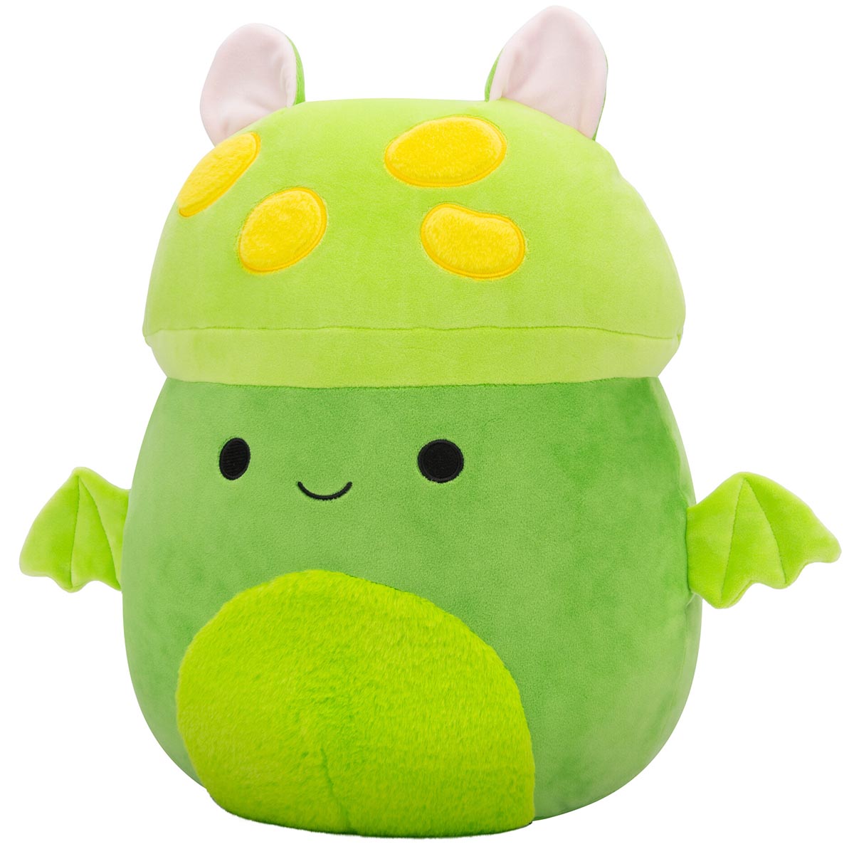 Squishmallows 14" Earling the Neon Green Mushroom Bat | Jazwares / Squishmallows   Squad